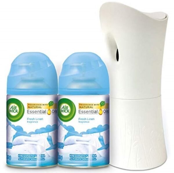 Air Wick Freshmatic Automatic Spray Kit Dispenser, (Gadget + 2 Refills) - 2
