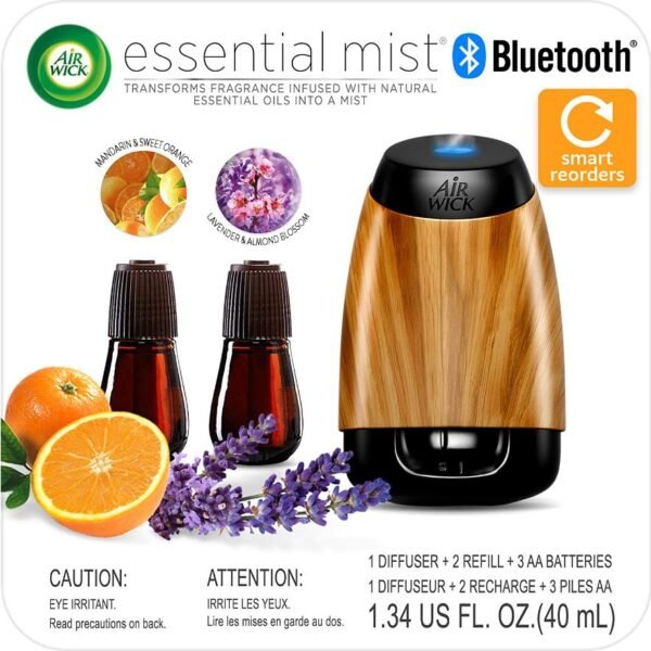 Air Wick Essential Mist Bluetooth, Essential Oil Diffuser