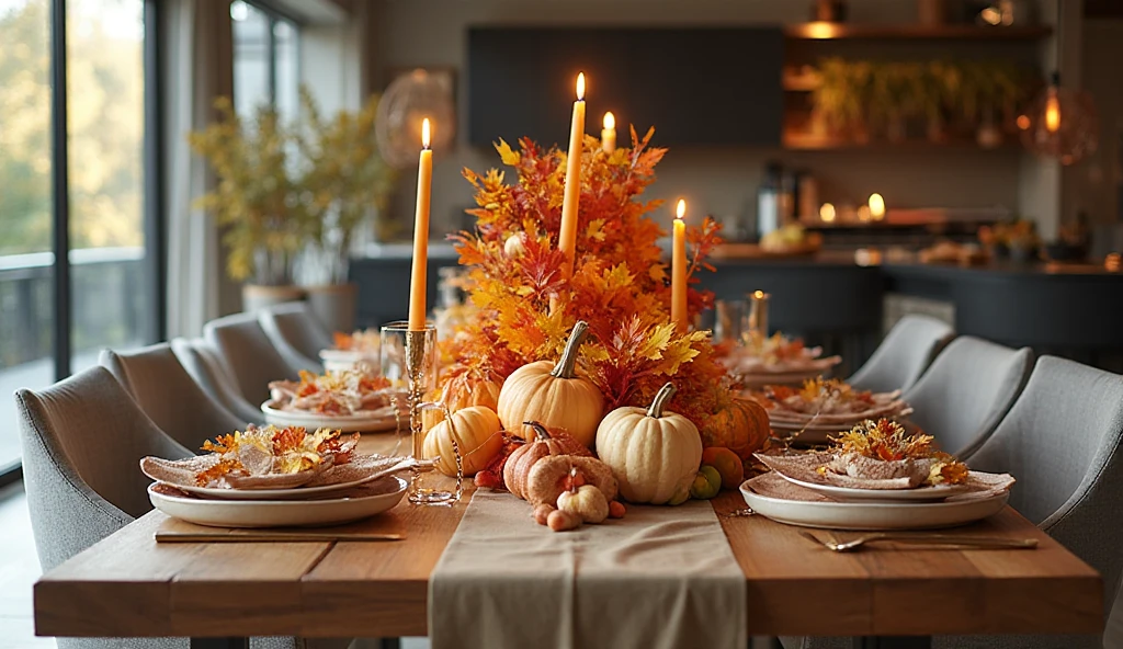 DIY Thanksgiving Table Decor Ideas for Modern Homes