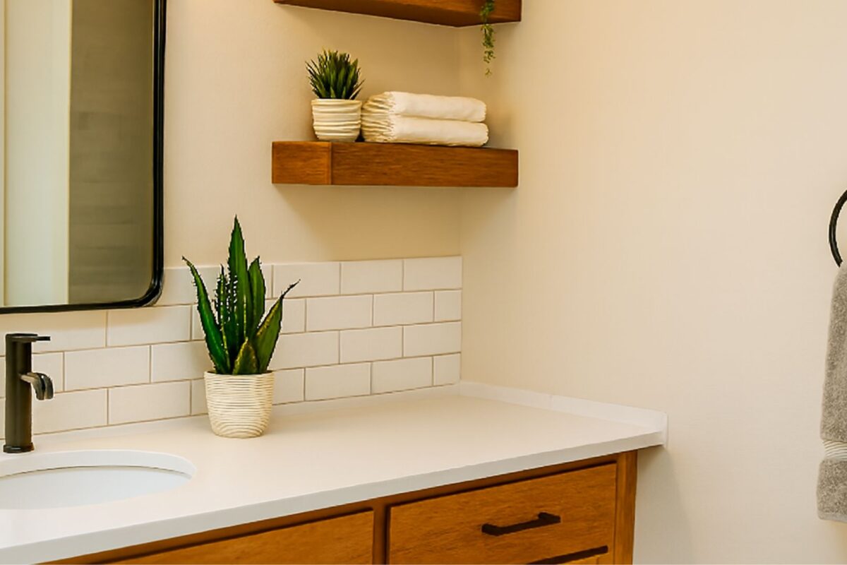 diy bathroom remodel for beginners